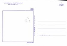 CPA Livinhac le Haut Aveyron Les Bords du Lot