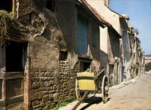 CPA Marcillac Vallon Aveyron Rue droite 