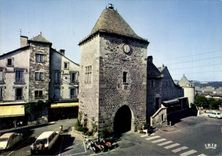 CPA Mur de Barrez Aveyron Vieille cite fortifiee La Tour de Monaco 