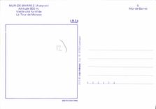 CPA Mur de Barrez Aveyron Vieille cite fortifiee La Tour de Monaco