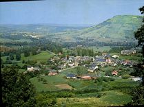 CPA Environs de Marcillac Vallon Aveyron Village de Valady 