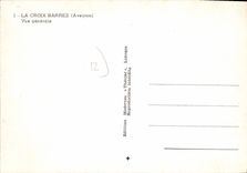 CPA La Croix Aveyron Vue generale