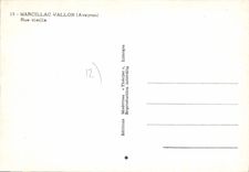 CPA Marcillac Vallon Aveyron Rue Vieille