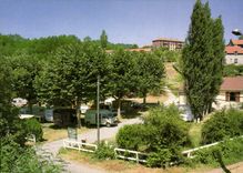 CPA Images de France Cransac les Thermes Aveyron Le Camping 