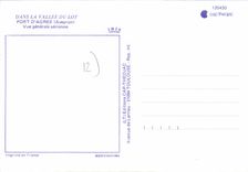 CPA Dans La Vallee du Lot Port d'Agres Aveyron Vue generale aerienne