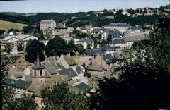 CPA Pont de Salars Aveyron Vue generale 