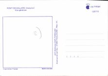 CPA Pont de Salars Aveyron Vue generale