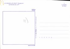 CPA Livinhac le Haut Aveyron Les bords du Lot