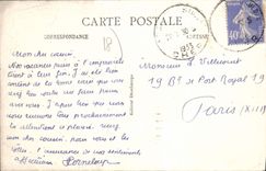 CPA ARGENT-SUR-SAULDRE le château