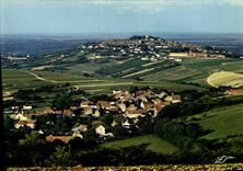 CPSM SANCERRE la butte de la ville