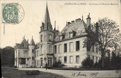 CPA CHATILLON-sur-SEINE château du Maréchal Marmont