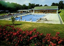 CPSM CHATILLON-sur-SEINE piscine