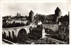 CPA SEMUR Pont Joly Donjon