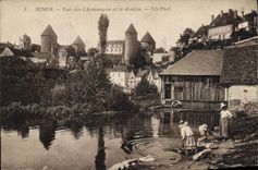 CPA SEMUR Armançon Donjon