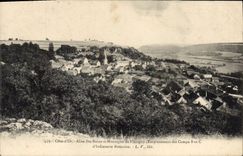 CPA ALISE SAINTE REINE montagne de Flavigny infanterie romaine