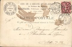 CPA DARCEY par FLAVIGNY place des Terreaux