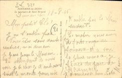CPA FONTAINE-les-DIJON sanctuaire