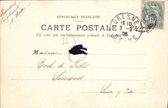 CPA PERROS-GUIRREC Ploumanach château de Coatsérès