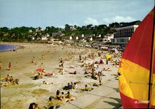 CPSM PERROS-GUIRREC plage de Trestraou Casino