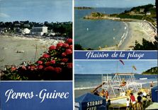 CPSM PERROS-GUIRREC plaisirs de la plage