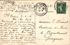 CPA SAINT-BRIEUC vue panoramique
