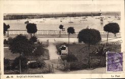 CPA SAINT-QUAY-PORTRIEUX le port