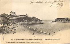 CPA SAINT-QUAI-PORTRIEUX Plage de la Comtesse