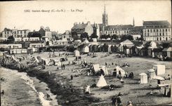 CPA SAINT-QUAI-PORTRIEUX Plage