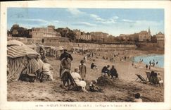 CPA SAINT-QUAI-PORTRIEUX Plage casino