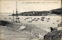 CPA SAINT-QUAI-PORTRIEUX Port falaises