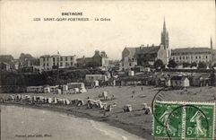 CPA SAINT-QUAI-PORTRIEUX la grève