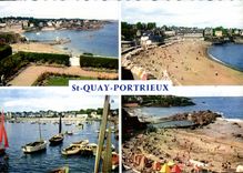 CPSM SAINT-QUAI-PORTRIEUX plage port