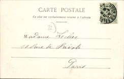 CPA château de la HUNAUDAYE