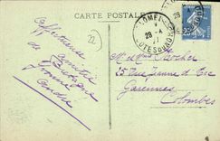 CPA barrage de GLOMEL