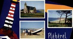 CPSM PLEHEREL-PLAGE chapelle plage