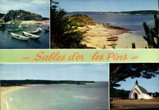 CPSM SABLE D'OR LES PINS