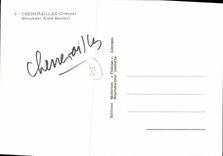 CPSM CHENERAILLES Aimé Monteil