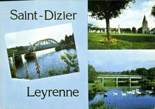 CPSM SAINT-DIZIER LEYRENNE Ponts Chatelus Murat