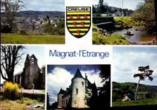 CPSM MAGNAT-l'ETRANGE