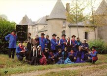 CPSM groupe folklorique LOU BOUERADOUR de MARSAC