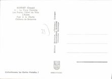 CPSM BONNAT Postes château de Beauvais église pont à la chatte