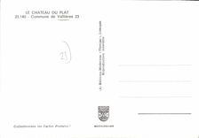 CPSM VALLIERES château du plat
