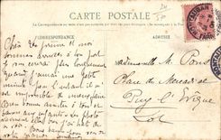 CPA PERIGUEUX écluse et pont cassé