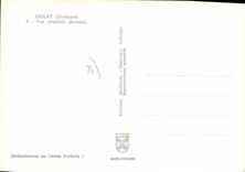 CPSM SARLAT vue générale aérienne