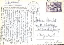 CPSM SARLAT rue de la Liberté