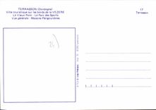 CPSM TERRASSON vue générale vieux pont parc des sports