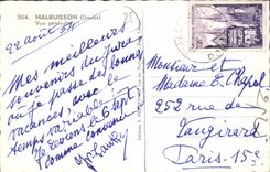 CPA Malbuisson Vue Generale
