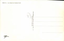 CPA Le Saut Du Doubs Gele