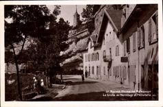 CPA Notre Dame De Remondt La Grotte De I'Hermitage Et I'Hotellerie