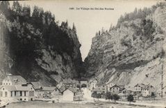 CPA Le Village Du Col Des Roches